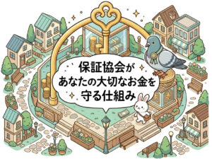 「ハト」か「ウサギ」か？保証協会があなたの大切なお金を守る仕組み
