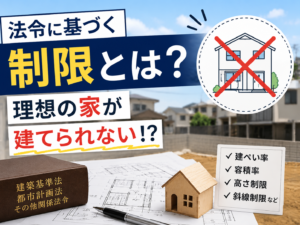 法令に基づく制限：理想の家が建てられない！？土地のルールを紐解く